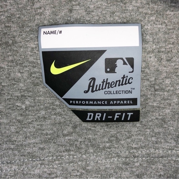 Nike MLB Grey and Blue Detroit Tigers Baseball Tee Size S - Picture 6 of 9